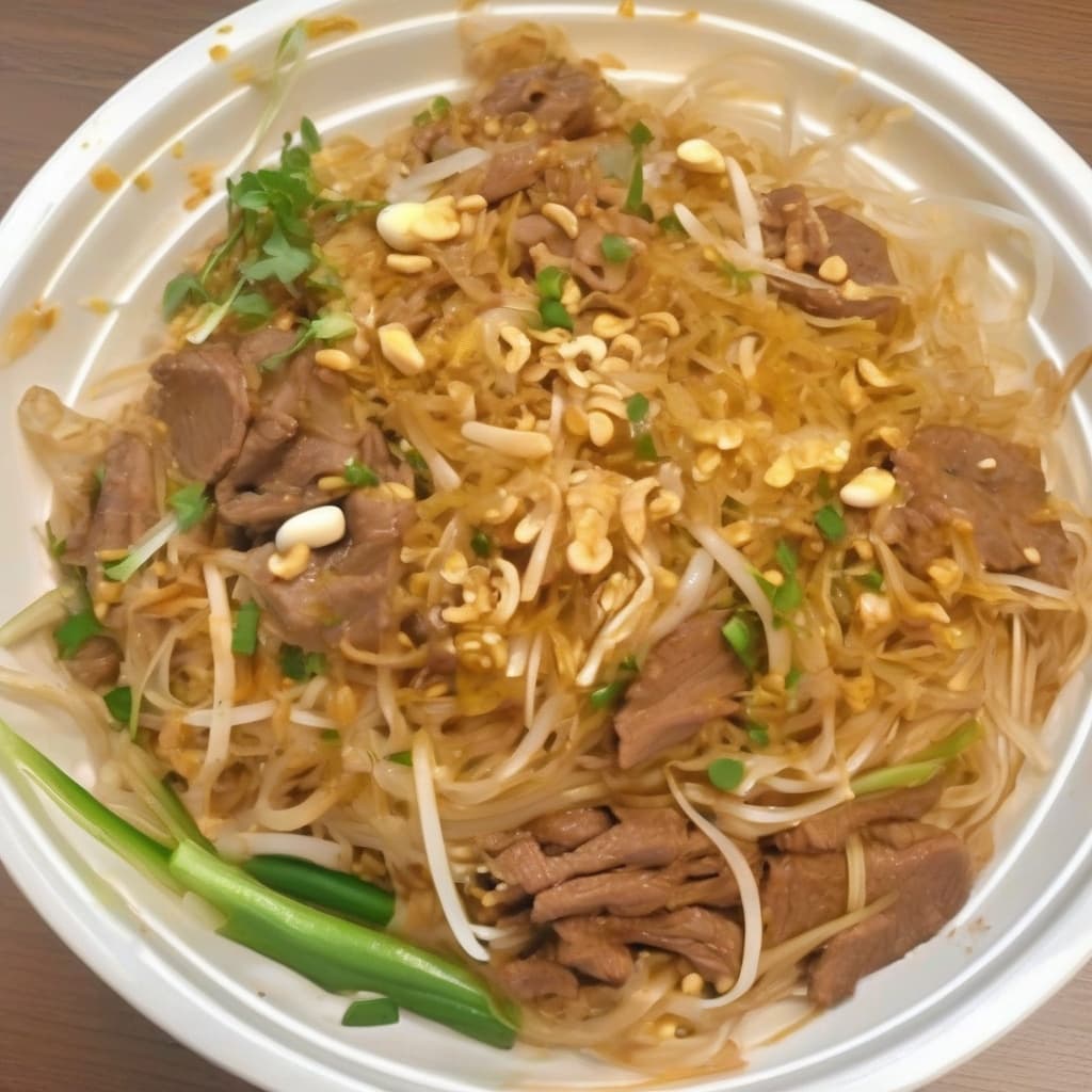PT4. Beef Pad Thai
